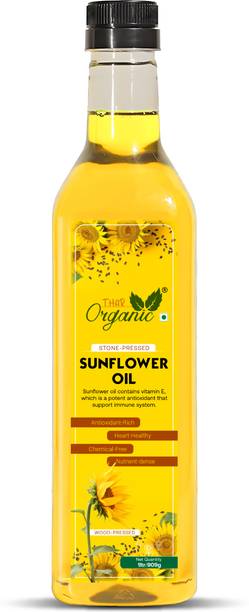THAR ORGANIC pure clod pressed sunflower oil Sunflower Oil Plastic Bottle