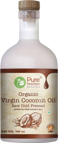 Pure Nutrition Organic Extra Virgin Coconut Oil Raw Col...