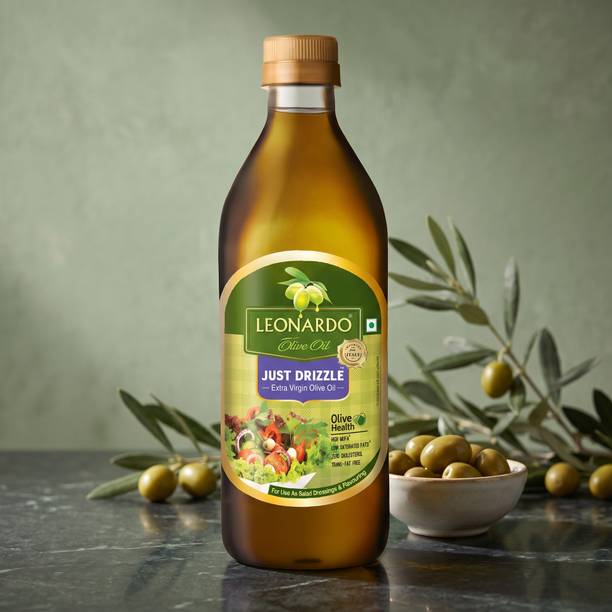 LEONARDO Extra Virgin Olive Oil Plastic Bottle (Jaitun Tel) (1 L)