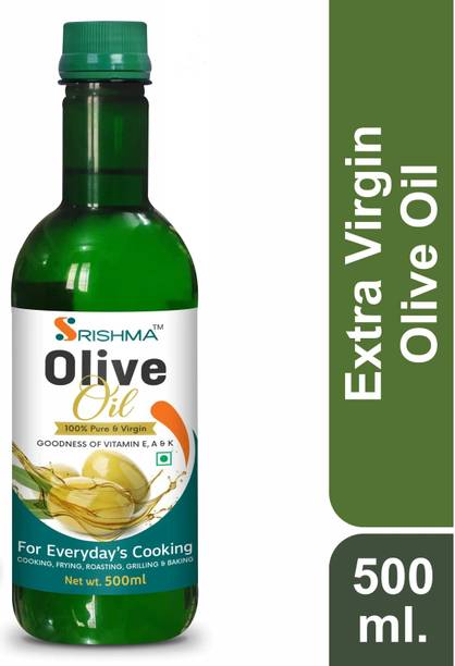 Srishma Extra Virgin Olive Oil Olive Oil Plastic Bottle