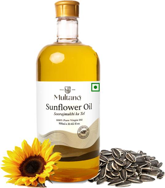 Multano Pro Cold pressed sunflower oil (900ml) Sunflower Oil PET Bottle