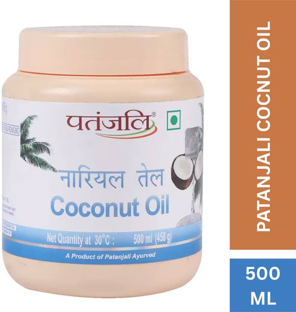 PATANJALI Coconut edible oil, extracted from mature coconuts, Coconut Oil