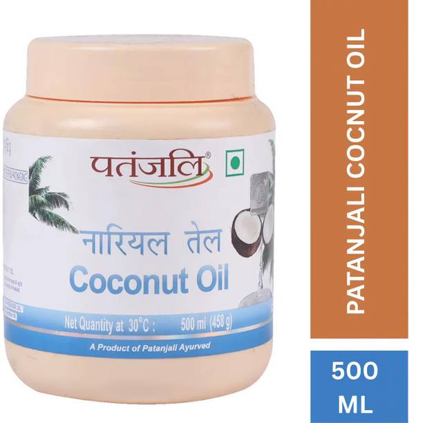 PATANJALI Coconut edible oil, extracted from mature coconuts, Coconut Oil