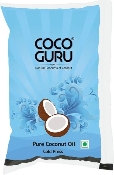 Cocoguru Cold Press Coconut Oil Pouch