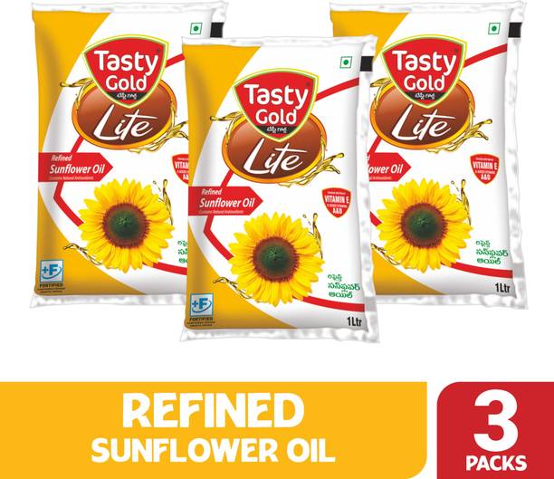 TastyGold Tasty Gold Lite Refined Sunflower Oil Pouch