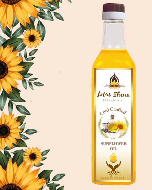 lotus shine LotusShine Cold Pressed Sunflower Oil Sunflower Oil PET Bottle
