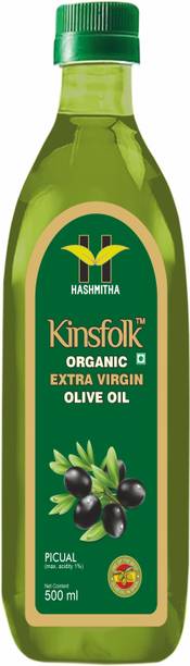 Kinsfolk Organic Extra Virgin Olive Oil | Imported Olive Oil | 500 ml (( Pack of 1 )) Olive Oil