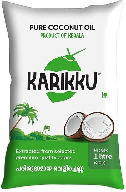 karikku 100% Pure And Natural Coconut Oil Edible Cocon...