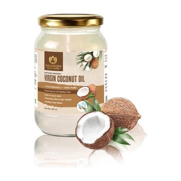 MAHARISHI ayurveda Coconut Oil 500g | Pure and Cold Pressed Virgin Coconut Oil