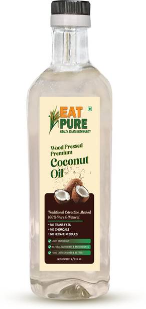 eat pure Woodpressed Coconut Oil 100% Pure & Unrefined ...