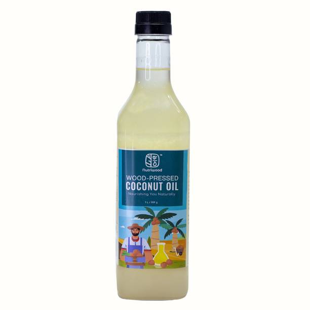 nutriwood Wood Pressed Coconut Oil Kolhu/Kacchi Ghani...
