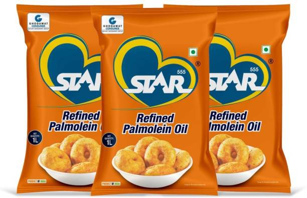 STAR 555 Refined Super Lite Advanced Cooking Palm Oil Pouch