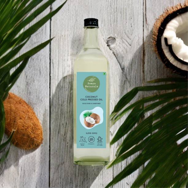 SOMYA NATURALS Cold Pressed Coconut Oil Pure Virgin Che...