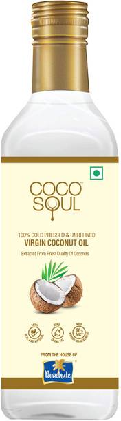 Coco Soul Cold Pressed Unrefined Coconut Oil Plastic Bottle