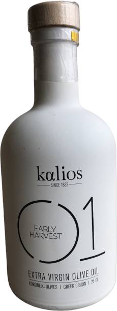 Kalios Extra Virgin olive Oil 250ml Olive Oil Glass Bottle