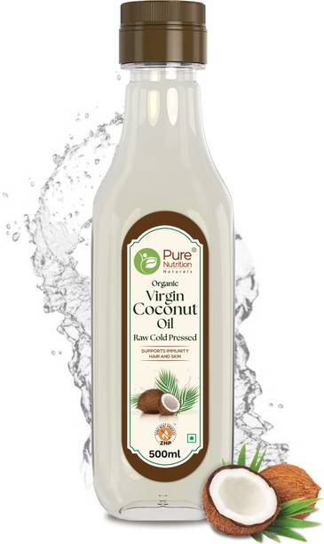 Pure Nutrition Cold Pressed Virgin Coconut Oil | Multipurpose Edible Oil Coconut Oil