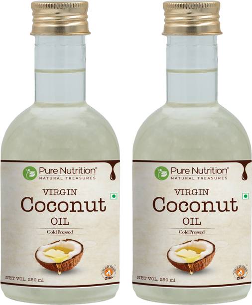 Pure Nutrition VITAL Raw Cold Pressed Extra Virgin Coconut Oil for Immunity, Hair & Skin Coconut Oil PET Bottle
