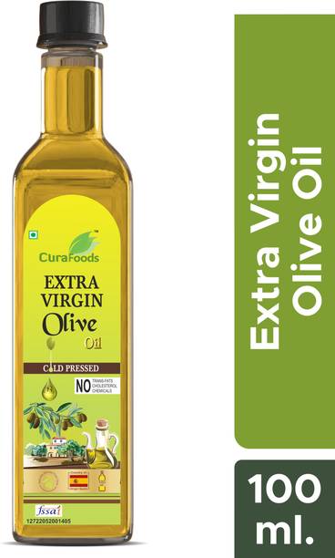 Cura OLIVE OIL 100ML |Help In Strengthening The Bones | Massage oil Olive Oil Plastic Bottle