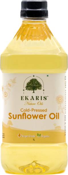 EKARIS Organic Cold Pressed Sunflower Oil Plastic Bottle