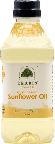 EKARIS Organic Cold Pressed Sunflower Oil Plastic Bottle