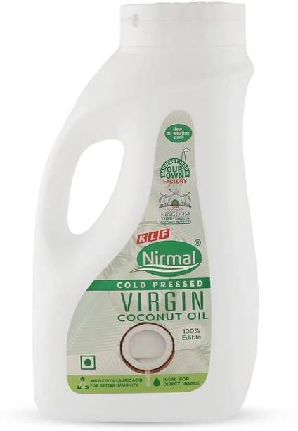 KLF Nirmal Virgin All Weather Pack | Natural & Edible Coconut Oil Jar