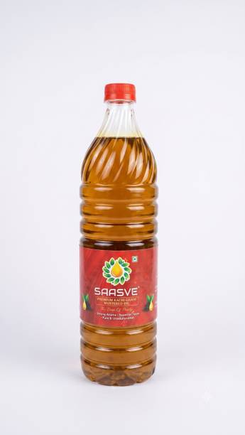 SAASVE Premium Kachi Ghani Mustard Oil