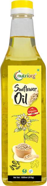Nutriorg Sunflower oil 1000ml Sunflower Oil Plastic Bottle