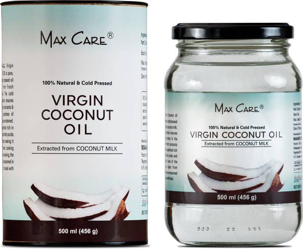 MAXCARE JAR Coconut Oil Glass Bottle