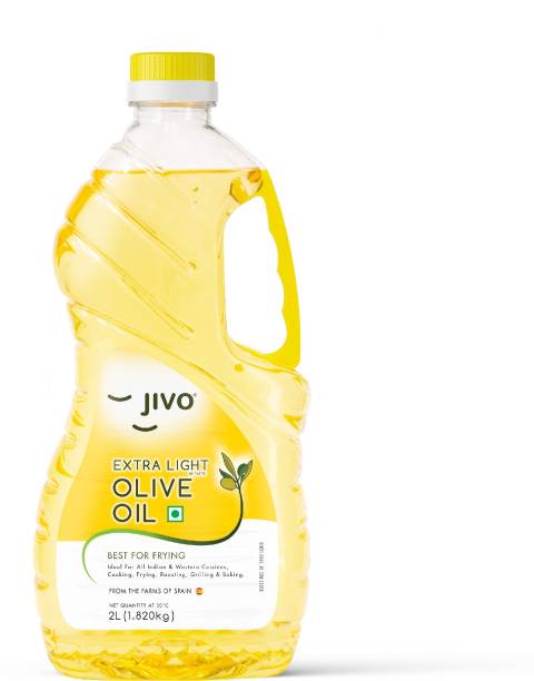 JIVO Extra Light Olive Oil, 2L Olive Oil Can