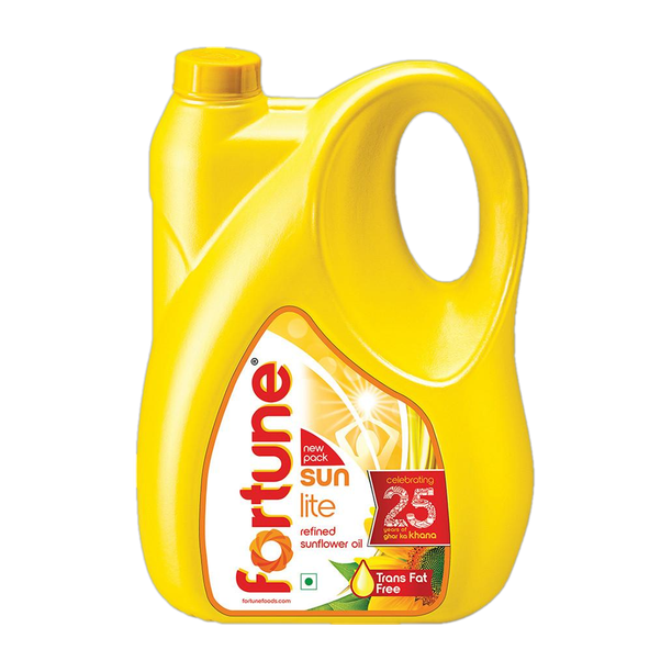 FORTUNE Sunlite Refined Sunflower Oil Can