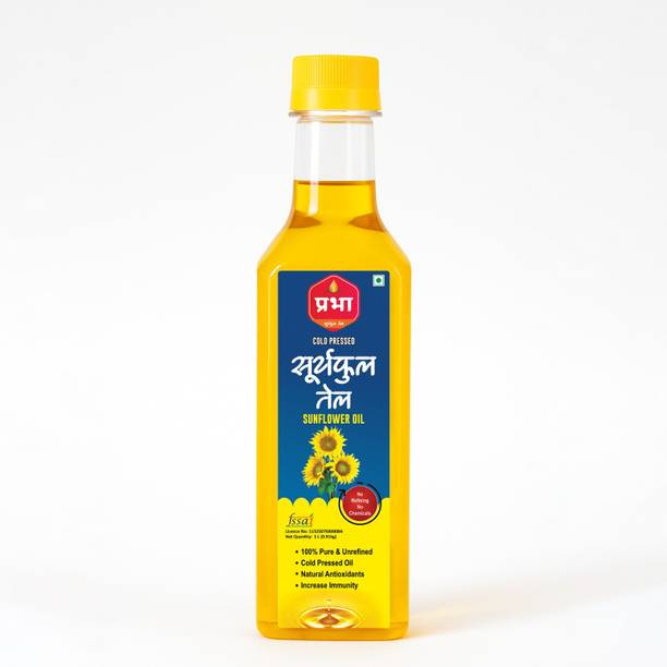 PRABHA Premium Sunflower Oil | 1 ltr Sunflower Oil