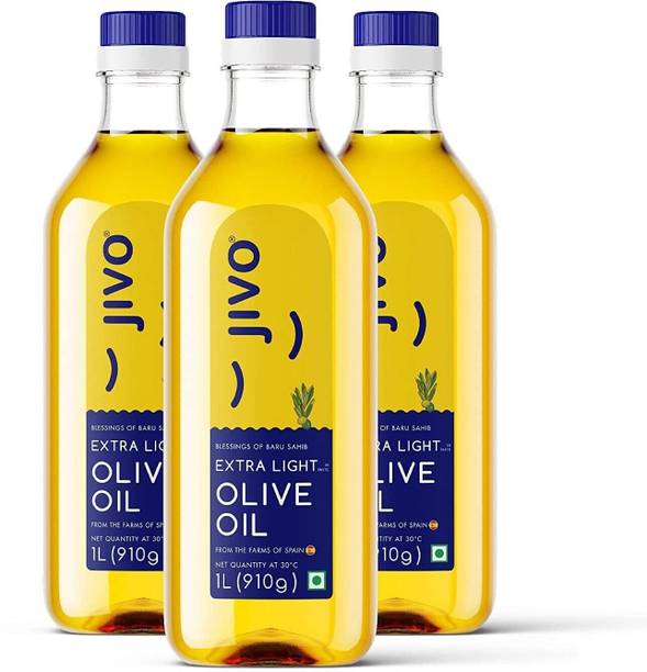 JIVO Extra Light 3 Litre Cooking Oil Olive Oil Plastic Bottle