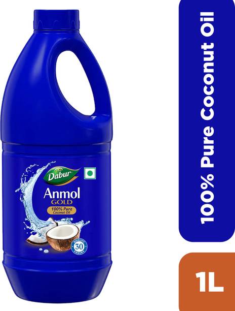 Dabur Anmol 100% Pure Coconut Oil Can