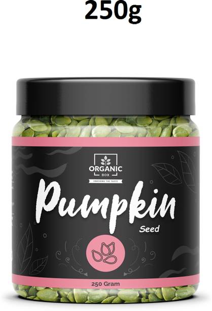 Organic Box Pumpkin Seeds for Eating, Rich in Protein & Fiber,Gluten Free Pumpkin Seeds