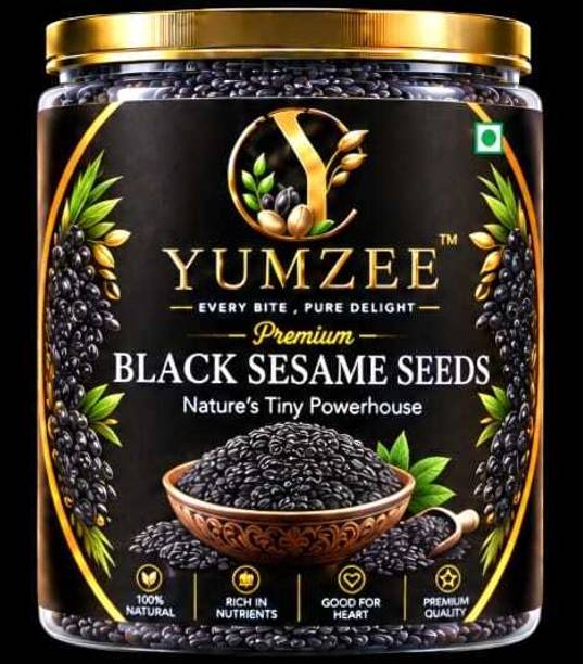 Yumzee Black Sesame Seeds | 100%Natural Til Seeds | Rich in Nutrients | Good for Heart Black Sesame Seeds