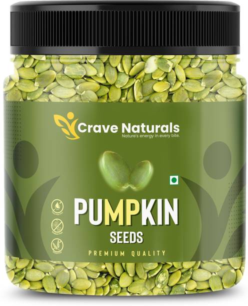 Crave Naturals Premium Raw pumpkin seeds Vegan & Gluten Free, Protein Rich Daily Snack Pumpkin Seeds