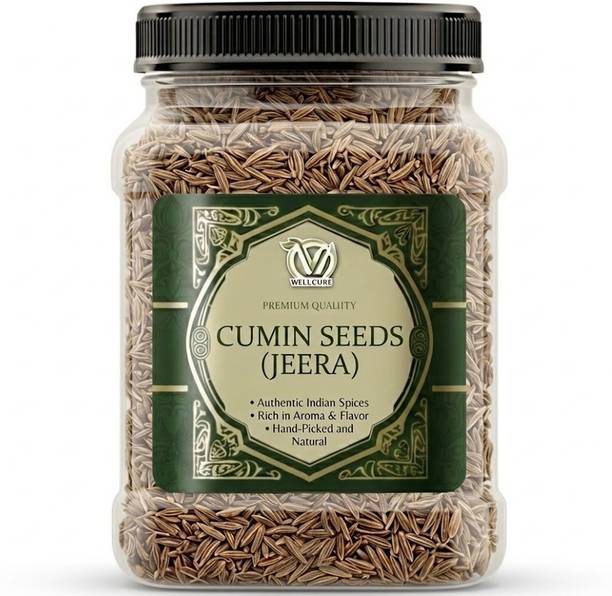 well cure Premium Cumin Seeds (Jeera) Whole Natural Fresh Aromatic for Cooking Use