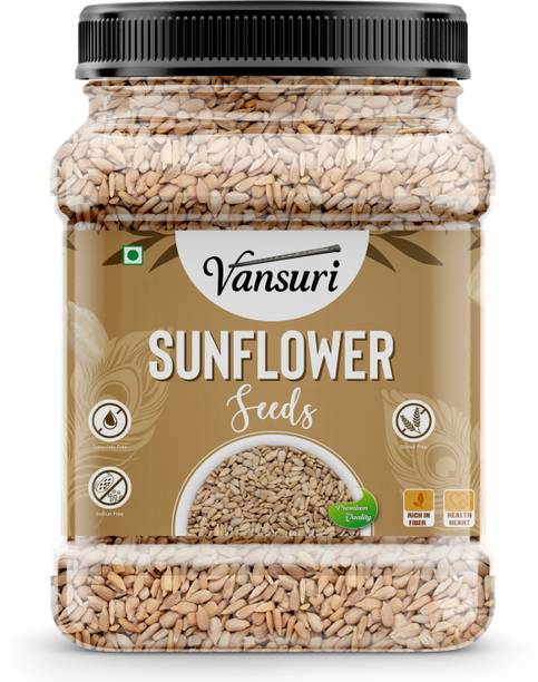 VANSURI Raw Sunflower Seeds, High in Protein and Fibers Sunflower Seeds