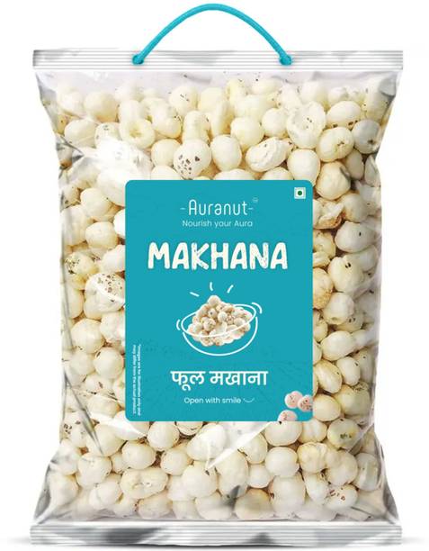AURANUT Premium Phool Makhana| Ideal for Weight Loss & Fasting Lotus Seeds Phool Makhana