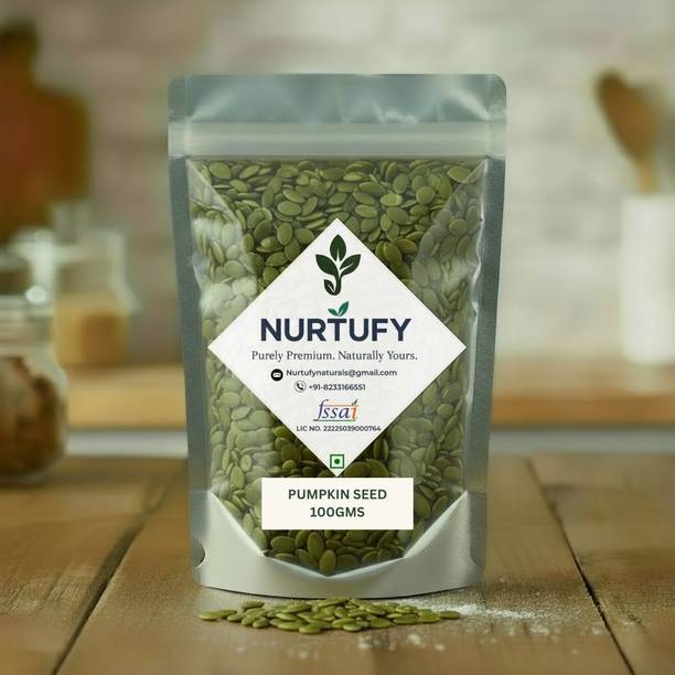 Nurtufy Pumpkin Seeds | Raw | Unsalted | Superfood Snack | High Protein & Zinc Pumpkin Seeds