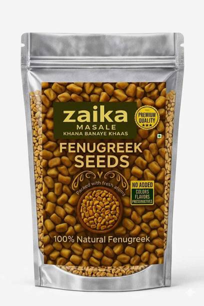 zaika masale 100% Natural Fenugreek Seeds / Methi Dana Fenugreek Seeds