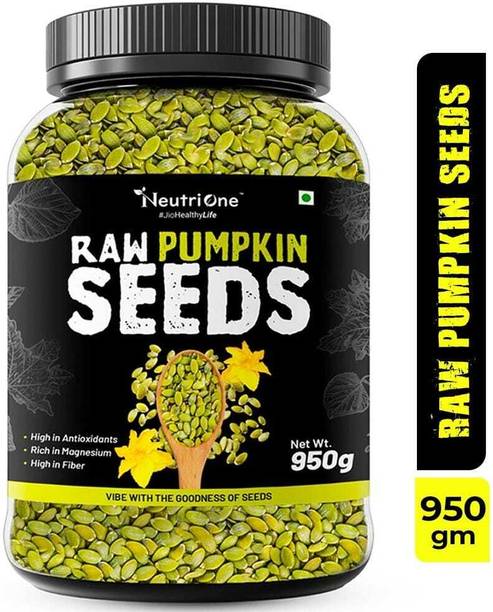 NeutriOne Raw Pumpkin Seeds for Boost Immunity With Fiber,Protein,Fat,Calcium,Magnesium Pumpkin Seeds