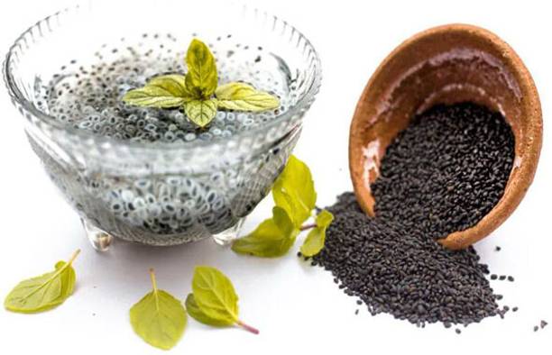 Aero Seeds Raw Basil Seeds, Sabja Seeds, Tukmariya Seeds Seed Seed