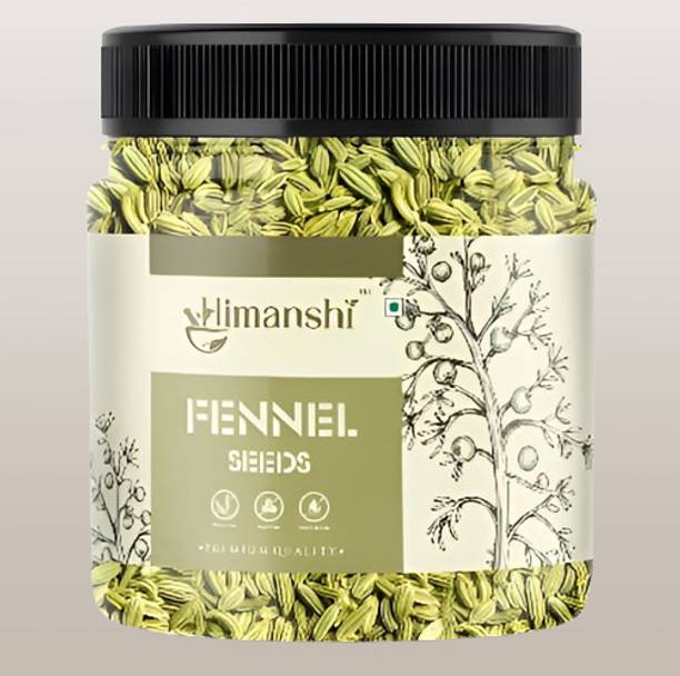 HIMANSHI Herbals Whole Natural Fennel Seeds Saunf Indian Traditional Masale- 250g Saunf Small