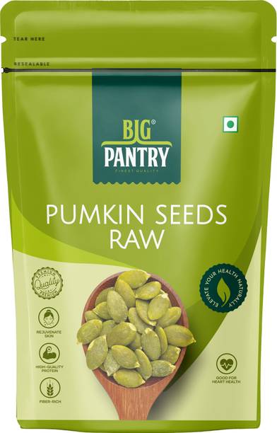 BIG PANTRY Premium Raw Pumpkin Seeds | Rich in Dietary Fibre | High Quality Protein Pumpkin Seeds