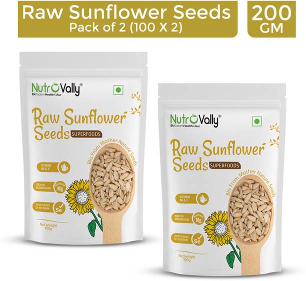 NutroVally Raw Sunflower Seeds with Goodness of Magnesium Sunflower Seeds