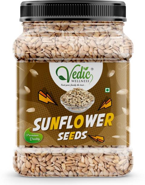 vedic Wellness Sunflower Seeds for Eating | High in Protein and Fibers Sunflower Seeds Sunflower Seeds