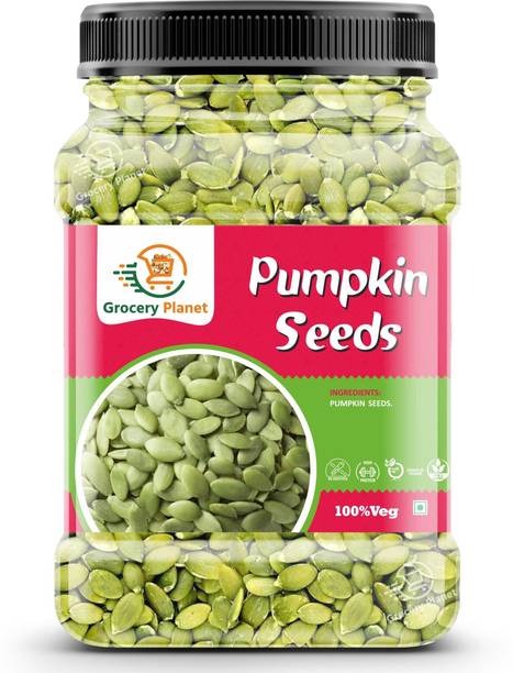 Grocery Planet Pumpkin Seeds | Vegan, Gluten-Free & Non-GMO | Energy & Nutrition Superfood Pumpkin Seeds