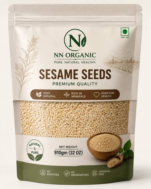 NNorganic Sesame White Sesame Seeds