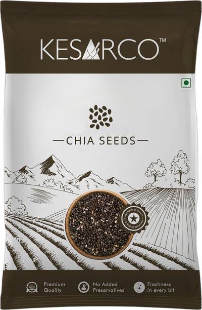KESARCO Chia Seeds 150g | Natural Superfood for Weight Management | Omega-3 & Fiber Rich Chia Seeds